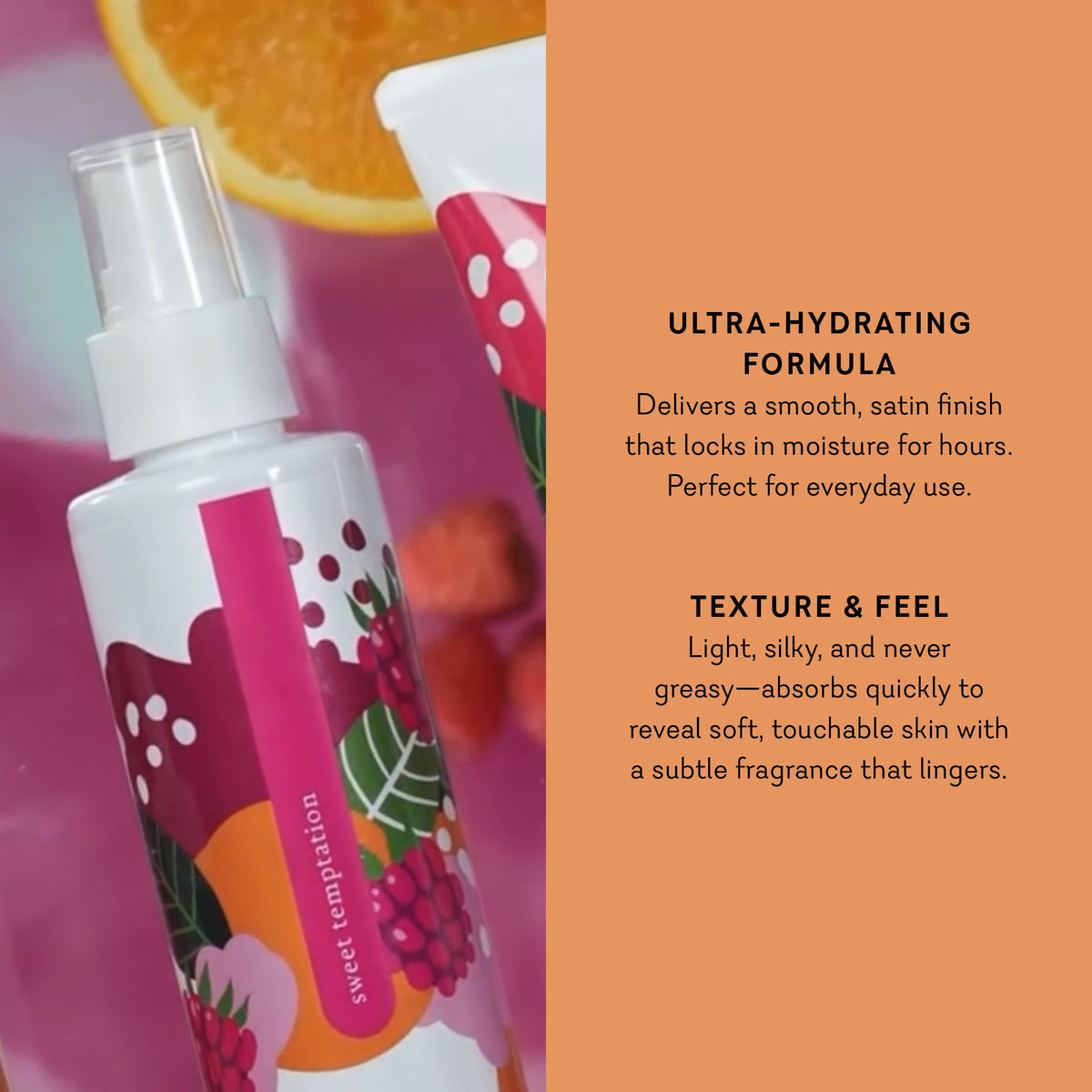 Lustra - Sweet Temptation Hydrating Body Oil