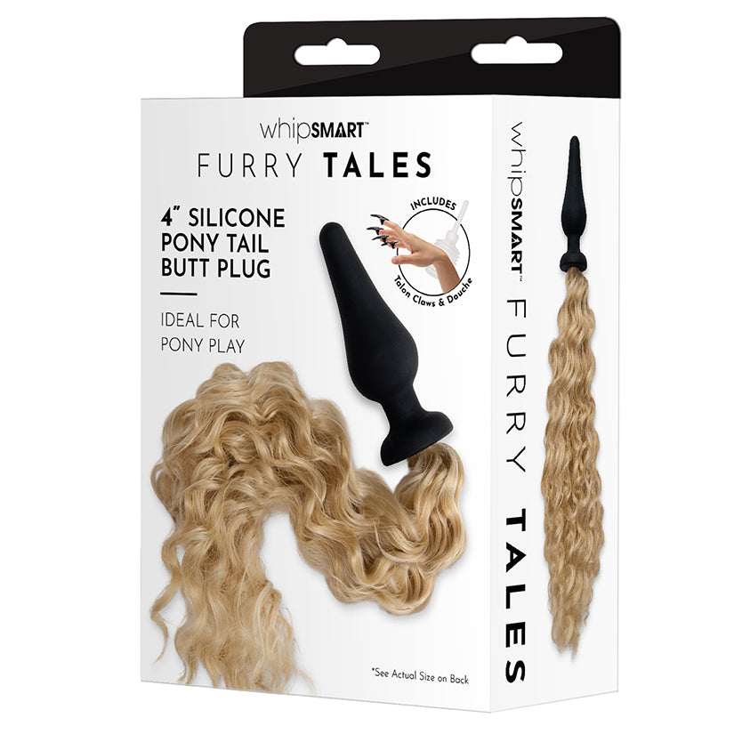 Whipsmart Furry Tales Silicone Plug With Blondie Pony Tail XGEN