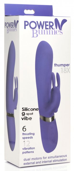 Thumper 18X Silicone Rabbit Vibrator XR BRAND