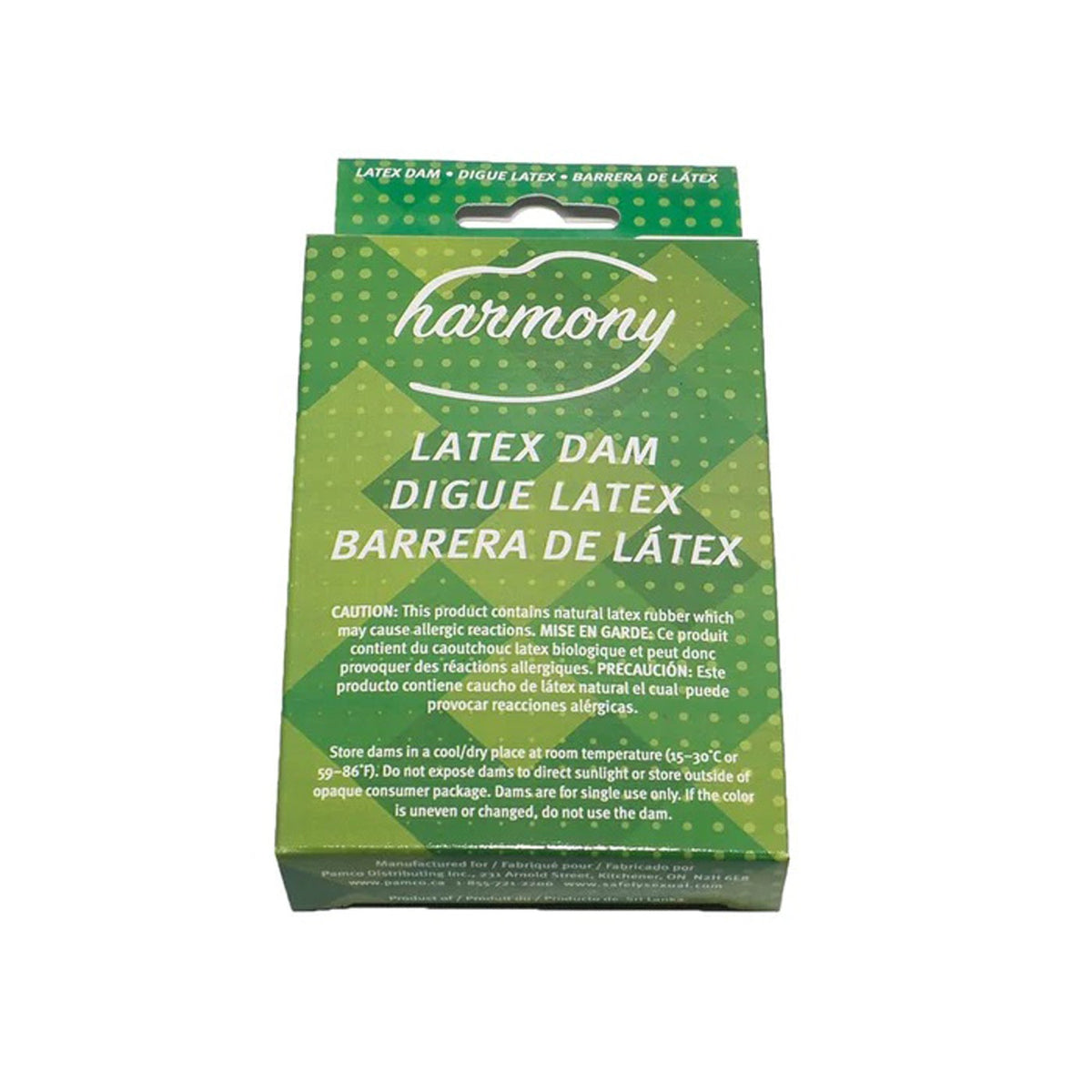 Harmony Latex Dam 6 Count PARADISE MARKETING