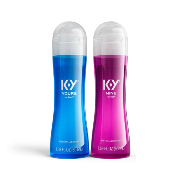 Ky Yours and Mine Couples Lubricant Set