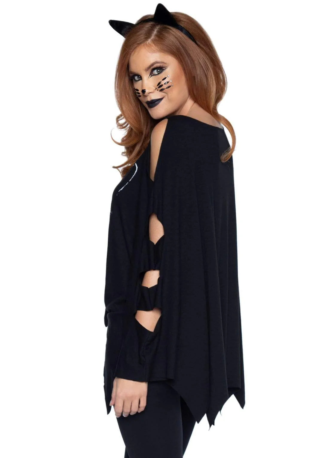 Leg Avenue Cat Costume Poncho Set