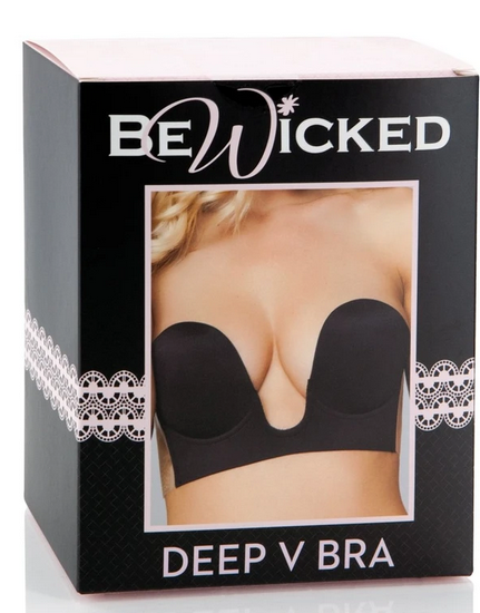 Be Wicked- Deep V Plunge Adhesive Bra - SP BOUTIQUE