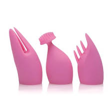 10X Versa-Thrust Vibrating Thrusting Toy with 3 Interchangeable Clitoral Attachments - SP BOUTIQUE