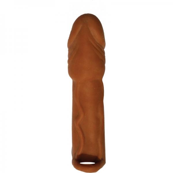 Latin Lover 6.5" Husky Extension Sleeve Scrotum Strap - SP BOUTIQUE