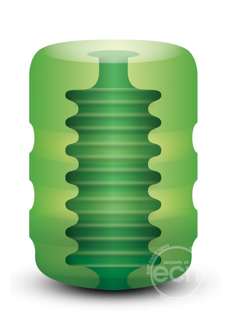 ZOLO Original Ribbed Pocket Stroker - Flexible Body-Safe Material for Enhanced Oral Play - SP BOUTIQUE