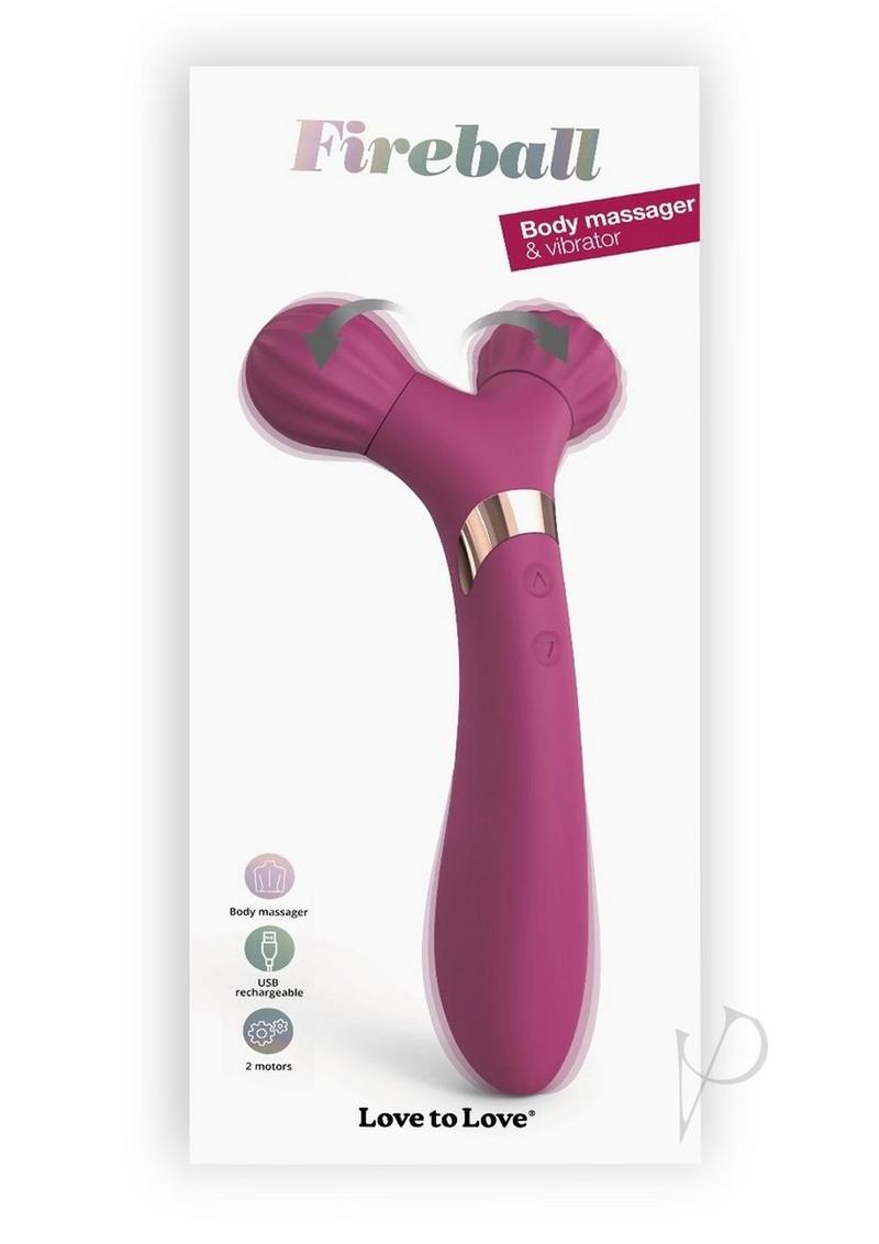 Fireball Rechargeable Silicone Vibrator - SP BOUTIQUE