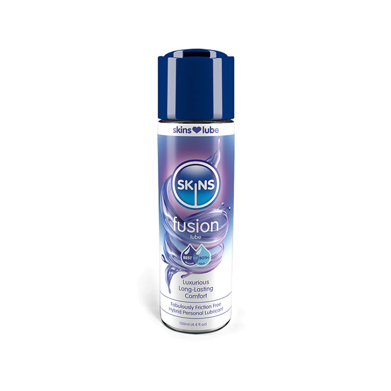 Skins Fusion Hybrid Silicone and Water-Based Lubricant 4.4 oz - SP BOUTIQUE
