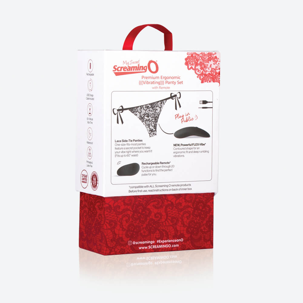 VIBRATING PANTIES | PREMIUM ERGONOMIC REMOTE PANTY SET - SP BOUTIQUE