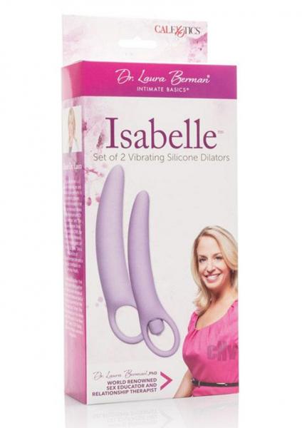 Dr Laura Berman Isabelle Set Of 2 Vibrating Silicone Dilators - SP BOUTIQUE