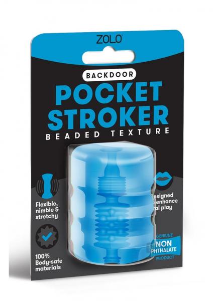 ZOLO Original Ribbed Pocket Stroker - Flexible Body-Safe Material for Enhanced Oral Play - SP BOUTIQUE