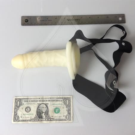 Fetish Fantasy Hollow Strap On 6.5 Inches - SP BOUTIQUE