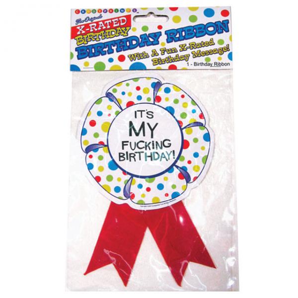 Happy Fucking Birthday Ribbon - SP BOUTIQUE
