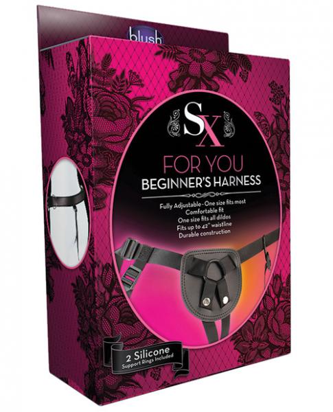 SX For You Beginners Harness Black - SP BOUTIQUE