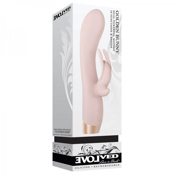 Golden Bunny Rabbit Vibrator Gold - SP BOUTIQUE