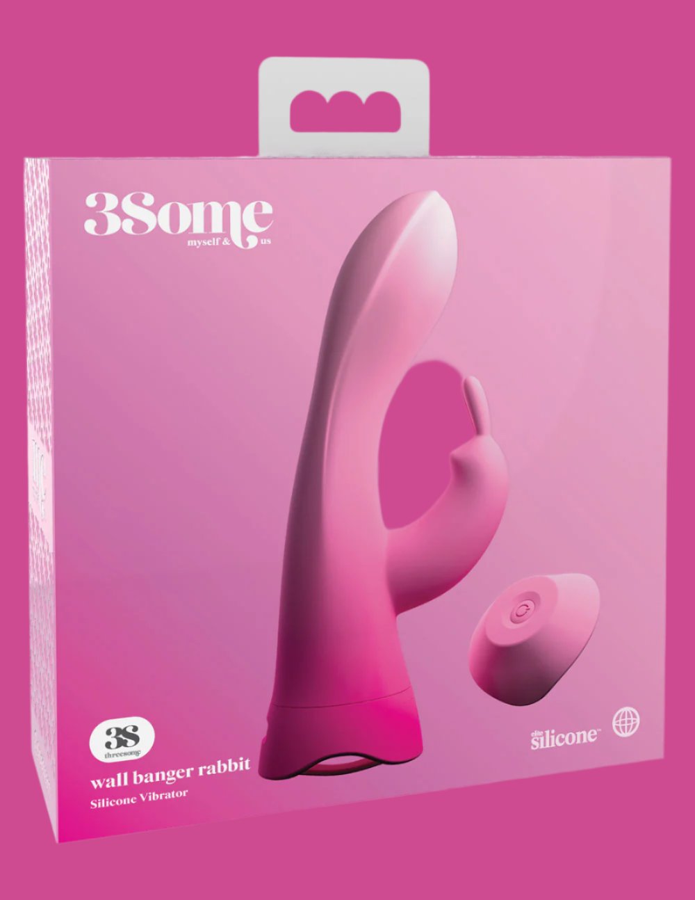 Multi-Function Rabbit Massager With Suction Cup & Wireless Remote – Wall Banger Vibrator - SP BOUTIQUE