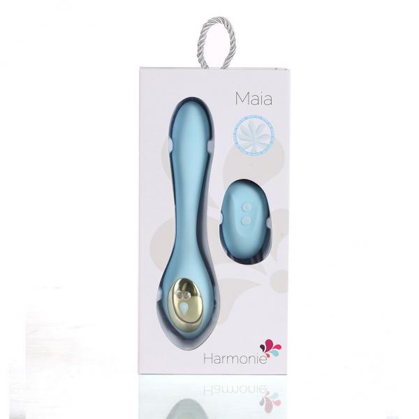 Harmonie Dual Vibrator Teal Silicone Rechargeable - SP BOUTIQUE