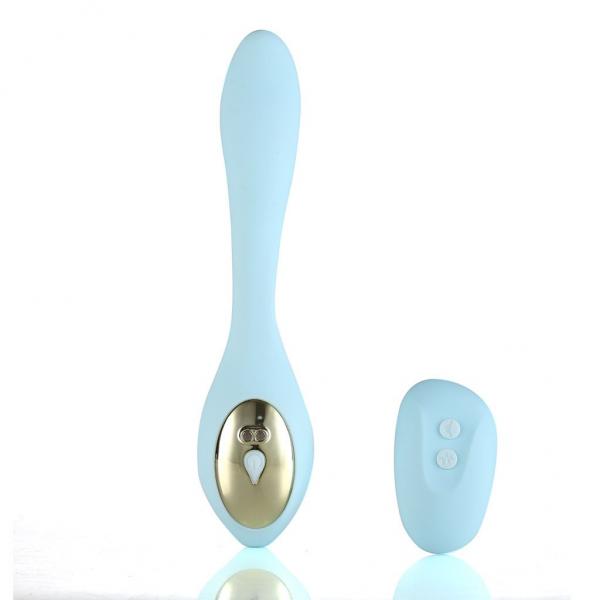 Harmonie Dual Vibrator Teal Silicone Rechargeable - SP BOUTIQUE