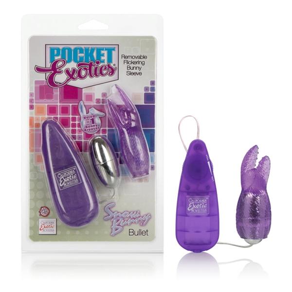 Pocket Exotics Snow Bunny Bullet Vibrator - SP BOUTIQUE