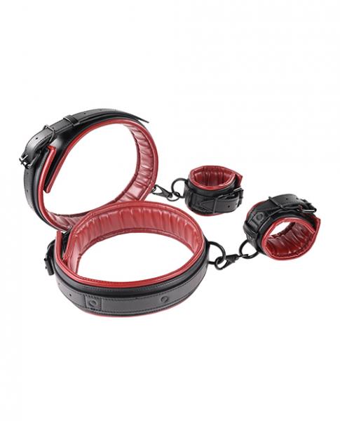 Sportsheets Saffron Adjustable Thigh & Wrist Cuff Set - SP BOUTIQUE
