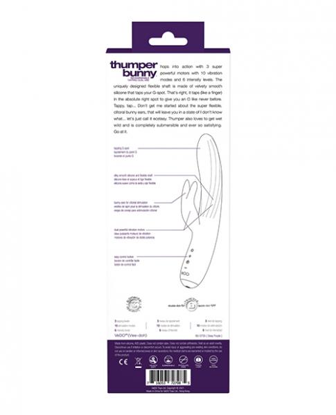 Vedo Thumper Bunny Rechargeable Dual Vibe - SP BOUTIQUE