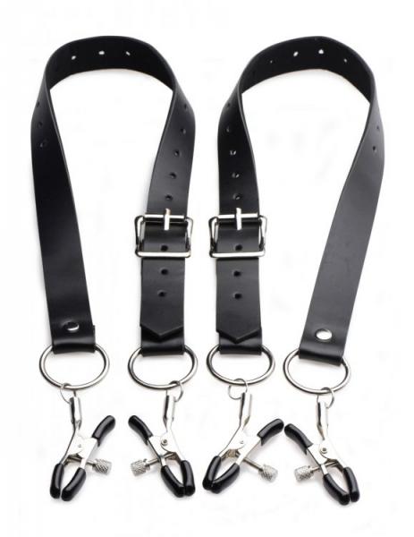 Spread Labia Spreader Straps with Clamps - SP BOUTIQUE