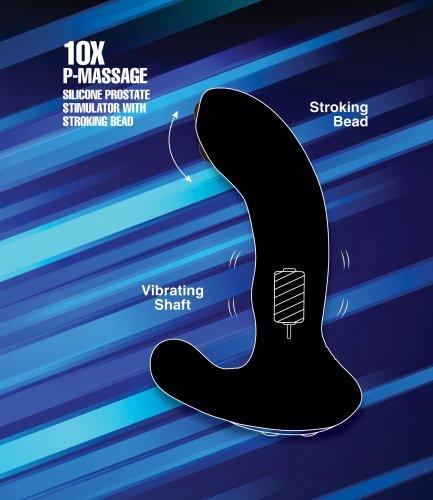 Alpha-Pro 10X Prostate Stimulator with Dual Motors, Remote Control & Waterproof Design - SP BOUTIQUE