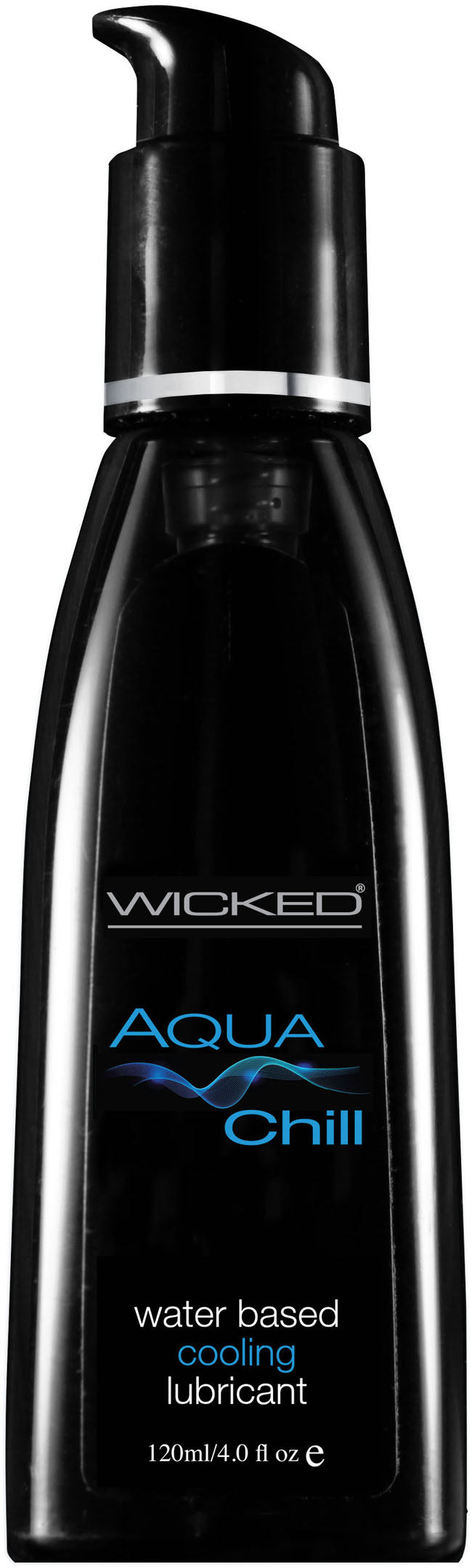 Wicked Aqua Chill 2oz Water-Based Lubricant with Cooling Sensation & Natural Extracts - SP BOUTIQUE