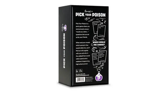 Pick Your Poison Party Card Game: Family Edition - SP BOUTIQUE