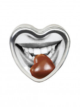 Edible Candle For Massage - Heart-Shaped Aromatic Oil, 3-In-1 Moisturizer & Skin Nourisher - SP BOUTIQUE