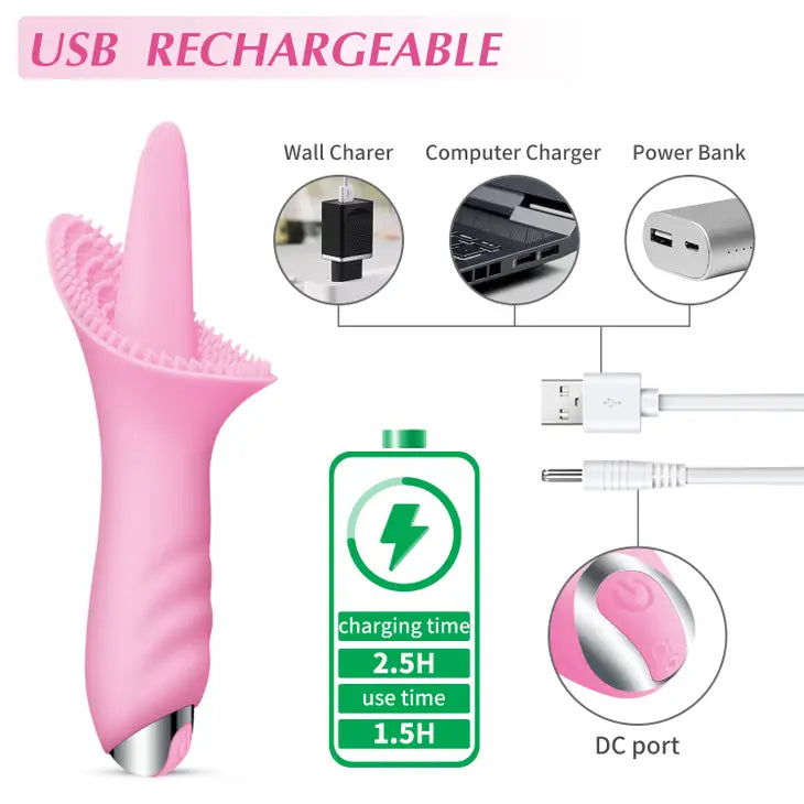 Sensuous Vibrating Cunnilingus Massager - SP BOUTIQUE