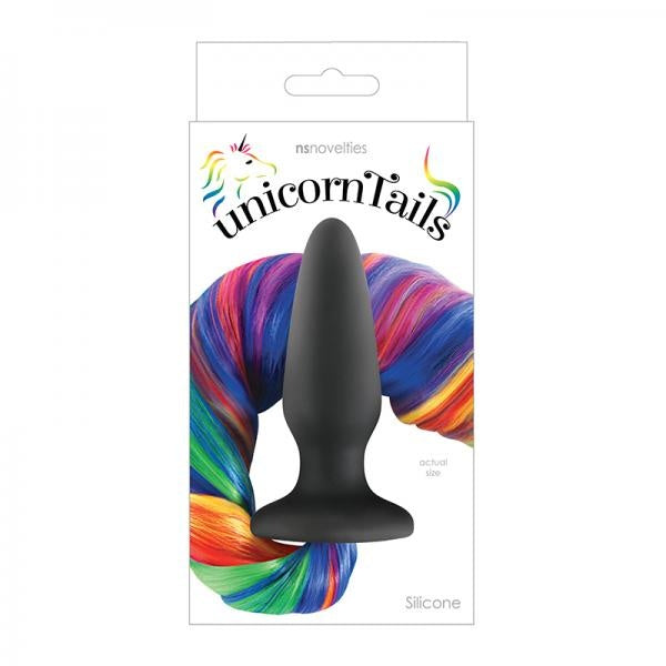Unicorn Tails Rainbow Butt Plug - SP BOUTIQUE