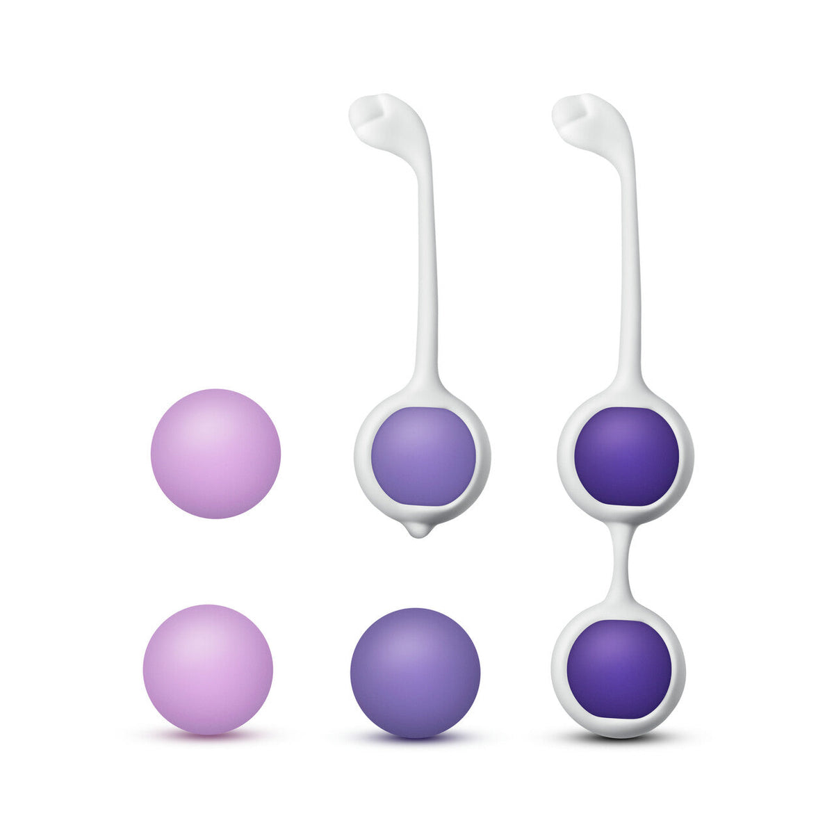 Wellness Kegel Training Kit - 6 Silicone Balls With 9 Weight Combinations for Pelvic Strengthening - SP BOUTIQUE