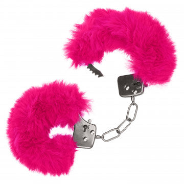 Ultra Fluffy Furry Cuffs - Adjustable Lockable Restraint Handcuffs with Faux Fur Comfort - SP BOUTIQUE