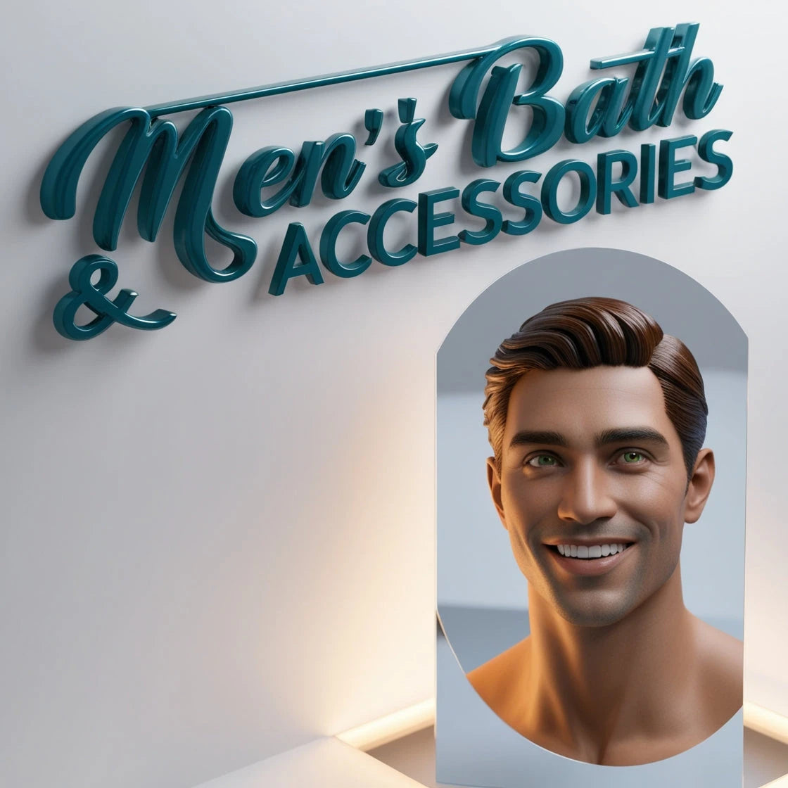 MEN'S BATH & ACCESSORIES