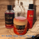 DIY Bubble Bath Party Package