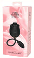 Fifty Shades of Grey Dark Blushing Rose, a clitoral suction vibrator featuring elegant design and powerful dual stimulation for intense pleasure.