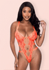Magic Silk Rude Awakening Strappy Teddy EXPOSED