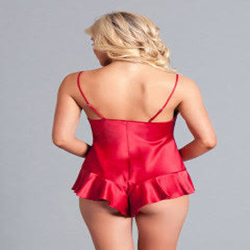 SATIN MARTINA ROMPER