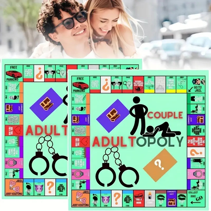 ADULTOPOLY COUPLE BOARD GAME