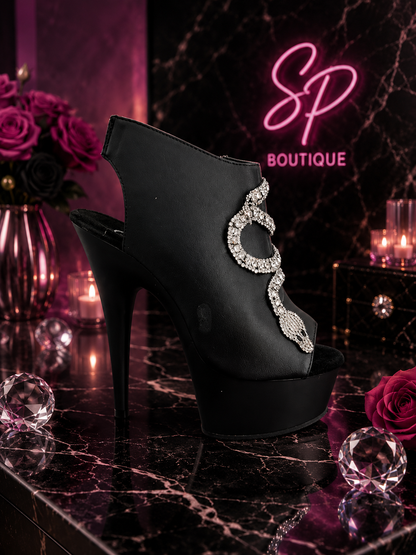 Serpent Seduction Platform Bootie
