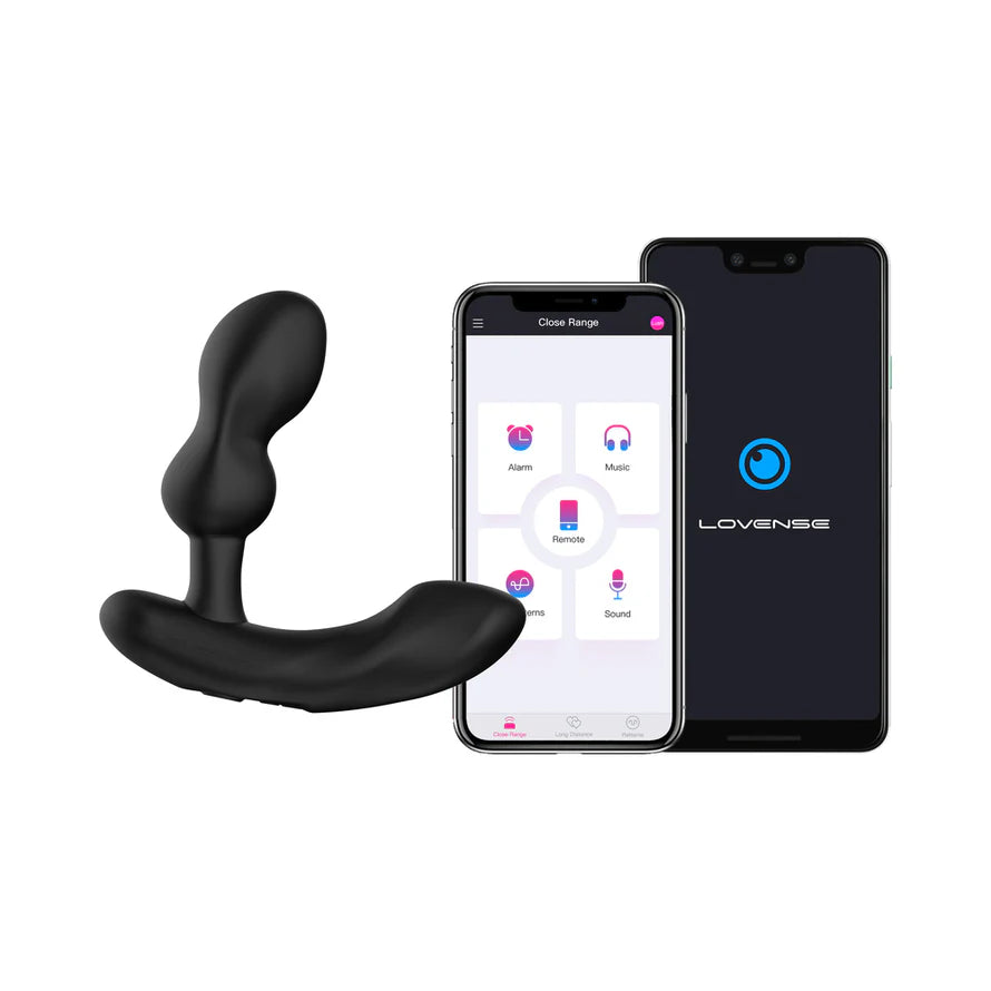 Lovense Edge 2 Bluetooth Remote-Controlled Adjustable Prostate Massager - SP BOUTIQUE