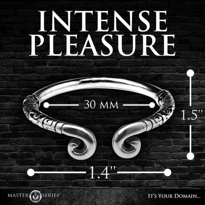 Master Series Kingpin Stainless Steel 30mm Glans Ring XR BRANDS