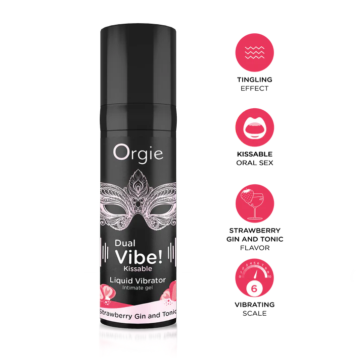 Gel d'excitation intime Orgie Dual Vibe!