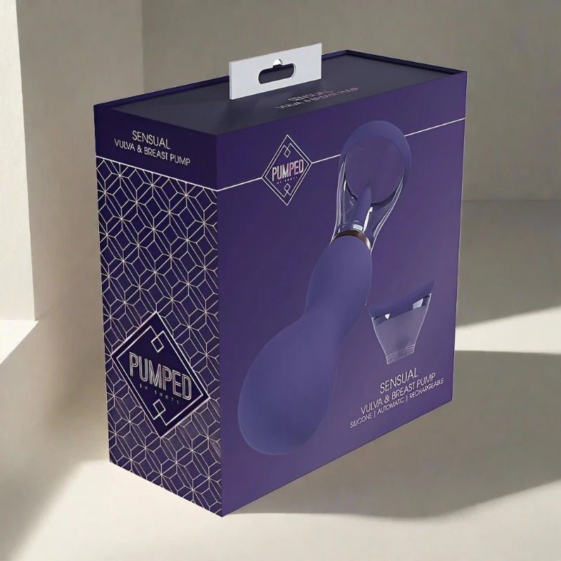Pumped Sensual Automatic Rechargeable Vulva &amp; Breast Pump SHOTS