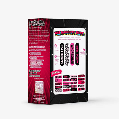 Ouchie Stix by Neva Nude Naughty Naughty XXX Bandages 40-Pack