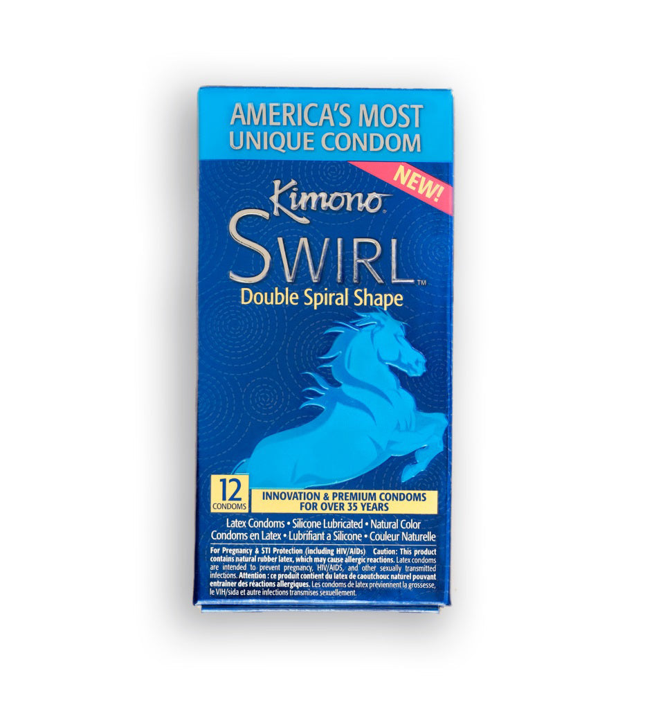 Kimono Swirl Condoms PARADISE MARKETING