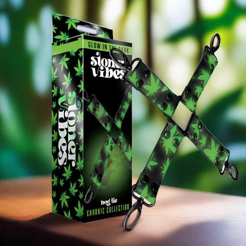 Stoner Vibes Chronic Collection Glow in the Dark Hogtie GLOBAL NOVELTIES LLC