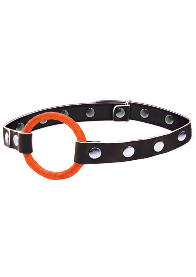 Orange Is The New Black Blow Gag Open Mouth Leather Gag ICON BRANDS