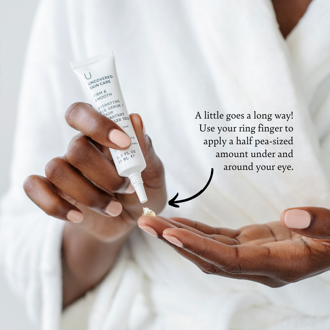 Firm &amp; Smooth - Hydrating Eye Serum Peptide &amp; Hyaluronic Acid Formula